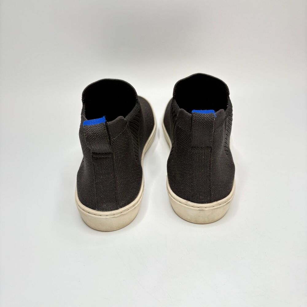 ROTHYS The Chelsea Black Slip On High Top Sneaker Tech Knit Womens Size 8 - Picture 4 of 12